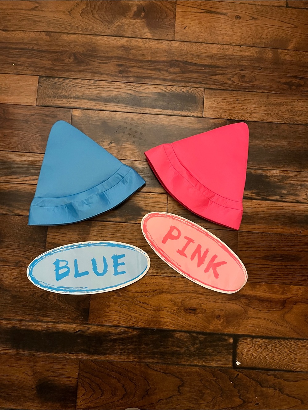 Kids Blue and Pink Hats - Unbranded